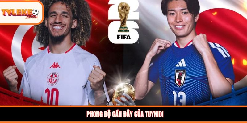 Phong độ gần đây của Tunisia